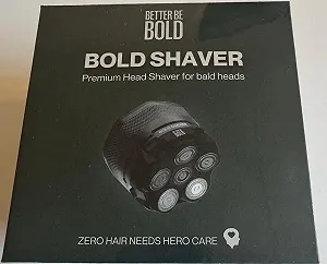 Набір бритва для голови та крем BETTER BE BOLD 50 мл 0-3 мм synthetic.ua - Фото 1