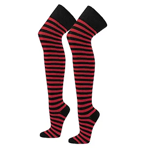 Сексуальні гольфи вище колін в смужку Legwamers - Супер м'які - Фото 1