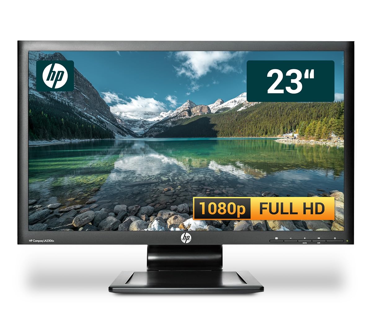 Монитор HP Compaq LA2306x 23" Бизнес Компьютерный Монитор Full HD Черный (Восстановленный), фото №1 Монитор HP Compaq LA2306x 23" Бизнес Компьютерный Монитор Full HD Черный (Восстановленный), фото №1