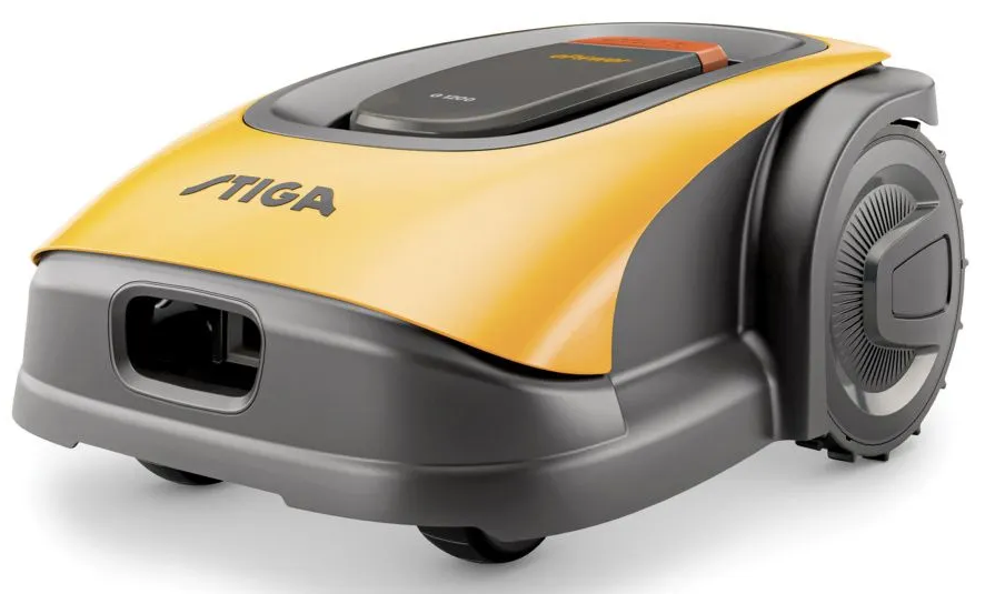 Газонокосилка-робот Stiga G 1200 / Аккумуляторная / 150 мин работы / Bluetooth / до 1200 м² / 18 см ширина кошения / Серо-Желтый, фото №2