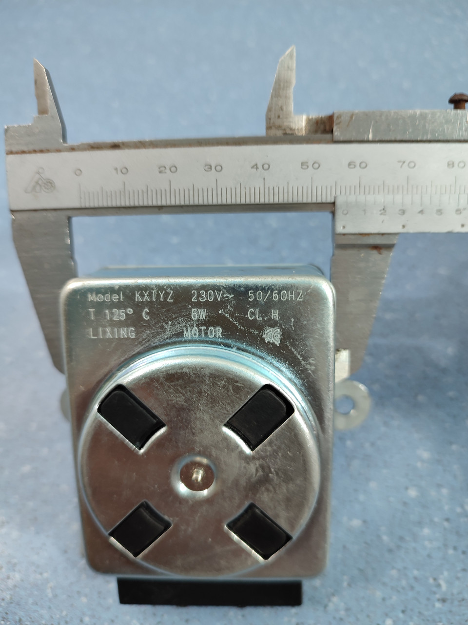 Мотор вертела гриля KXTYZ T125°C 6W вал под квадрат, фото №10