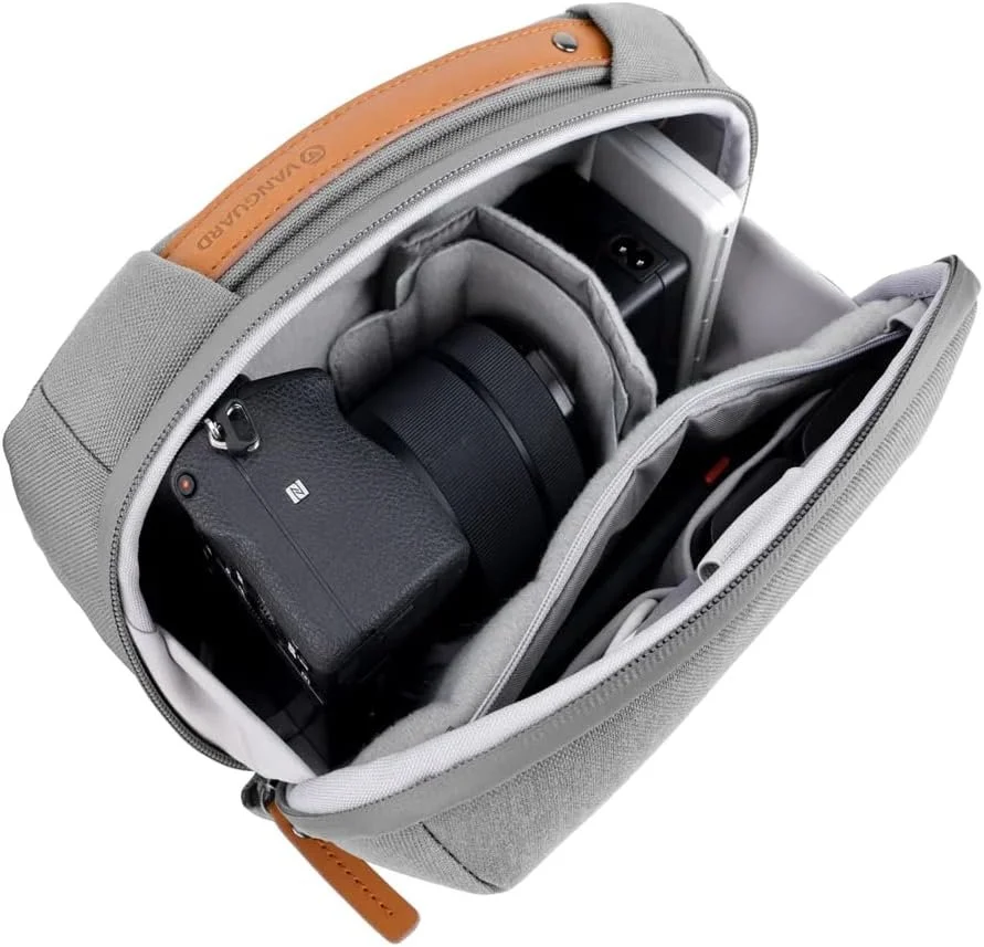 Сумка для камери та аксесуарів Vanguard Veo City CB24 / водонепроникна / 3 л / Сірий, фото №4 Сумка для камери та аксесуарів Vanguard Veo City CB24 / водонепроникна / 3 л / Сірий, фото №4