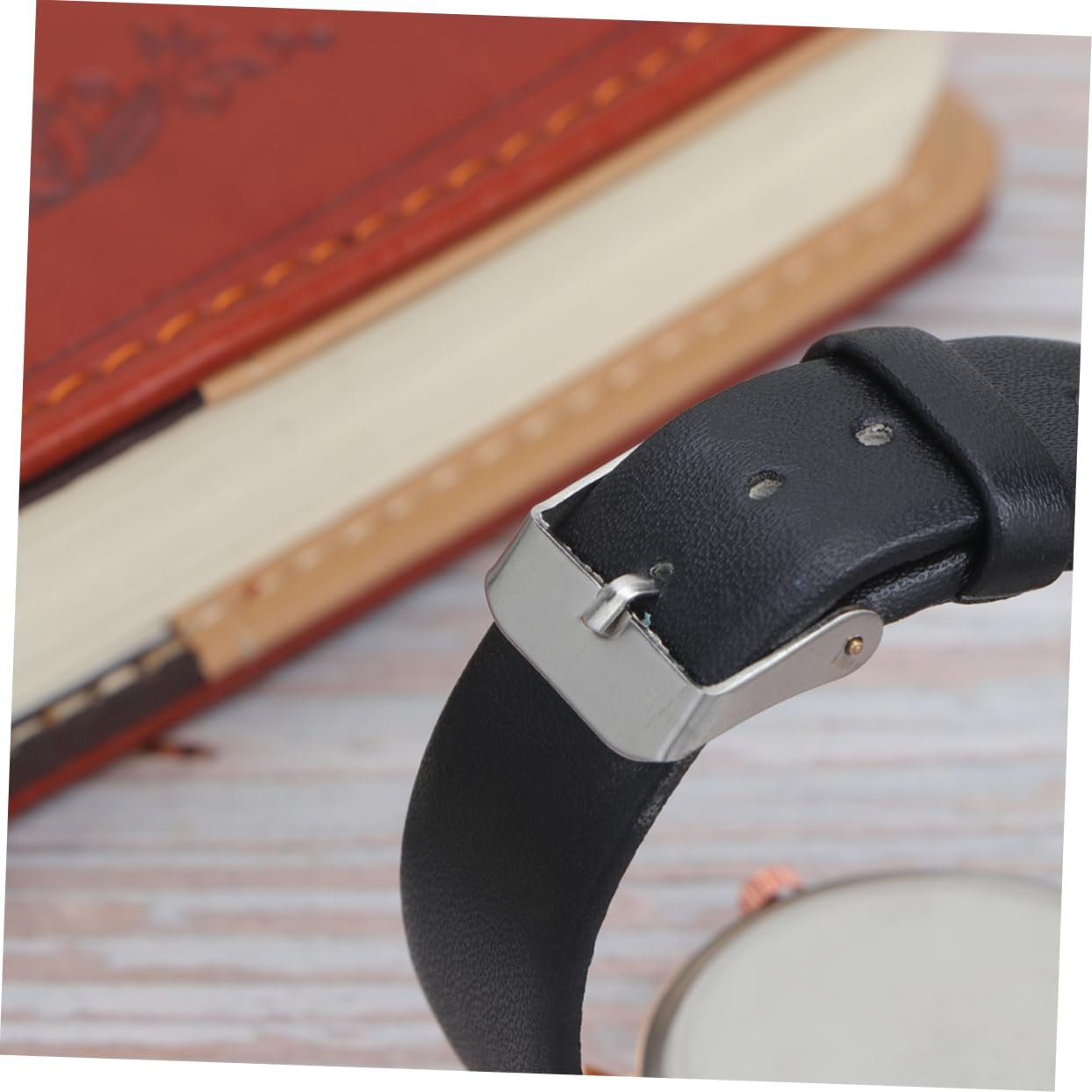 Часы кварцевые PartyKindom Женские Ремешок из искусственной кожи, фото №3