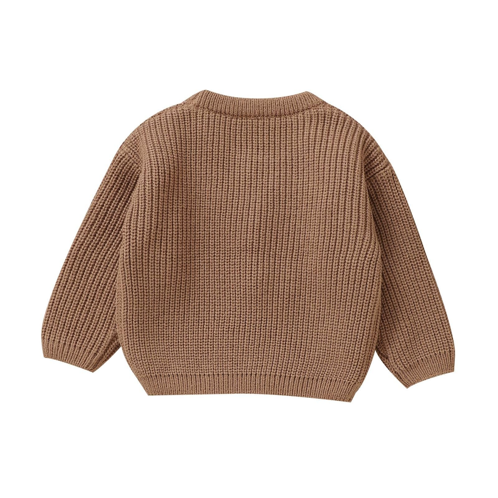 Рождественский свитер Унисекс Детский вязаный Рождественский свитер Детский 3D-печать Рождественский свитер с узором оленя Рождественский осенне-зимний свитер Рождественская кофта Вязаный свитер Рождественский наряд, фото №2