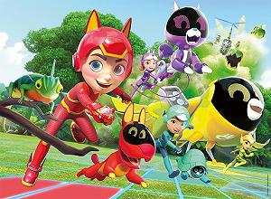 Дитячий пазл Ravensburger The Petronix Team 13396 100 деталей XXL synthetic.ua - Фото 1