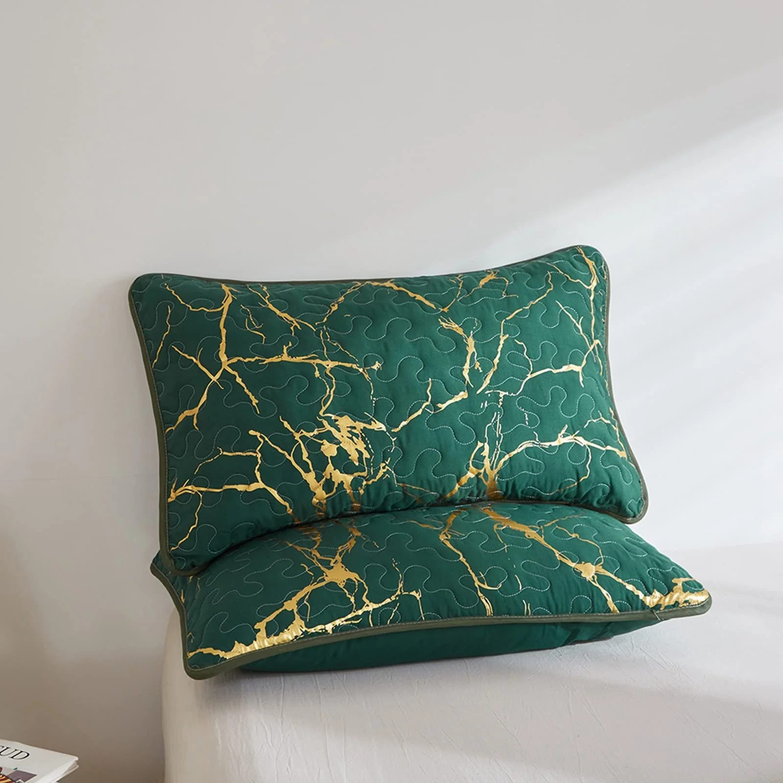 Покривало Двоспальне HAVOP Зелений Стьобаний, фото №6