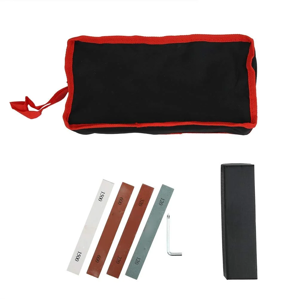 Точило для ножів реверсивна з фіксованим кутом та 4 точильними каменями, фото №8