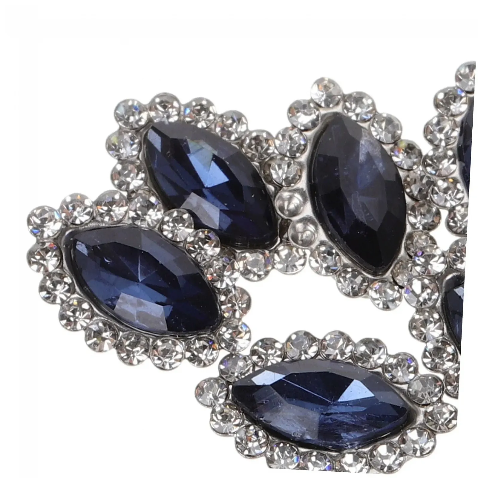 Украшение Стразы GALPADA 10 шт. Темно-синий, фото №8