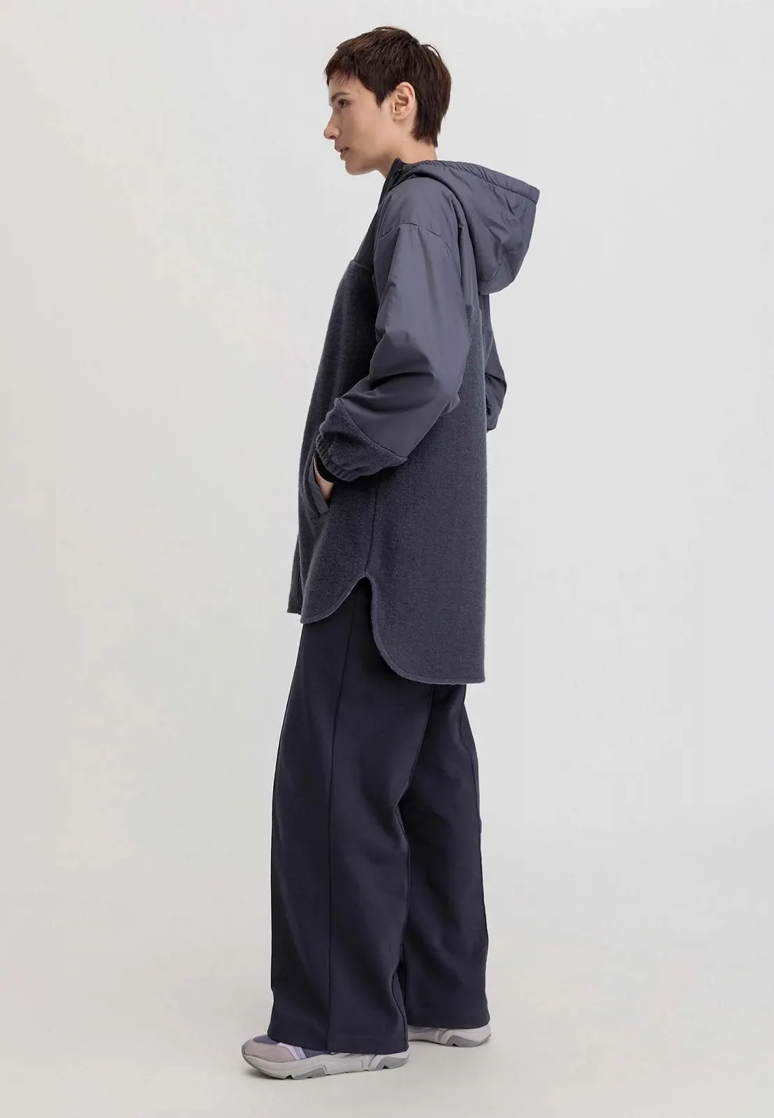 Пальто hessnatur Relaxed Жіноче з вовни, фото №6 Пальто hessnatur Relaxed Жіноче з вовни, фото №6