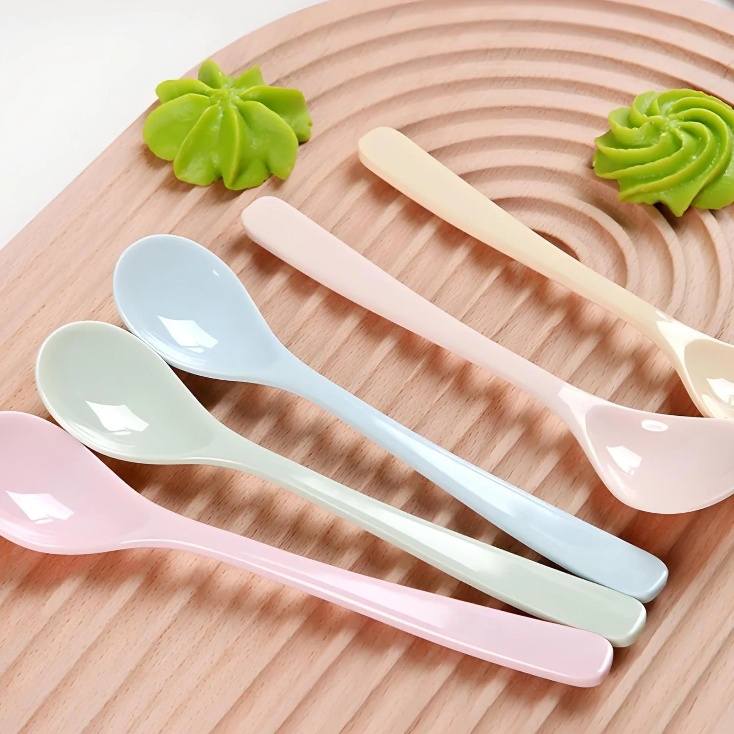 Ложки Пластикові 5 шт Кольорові, фото №7