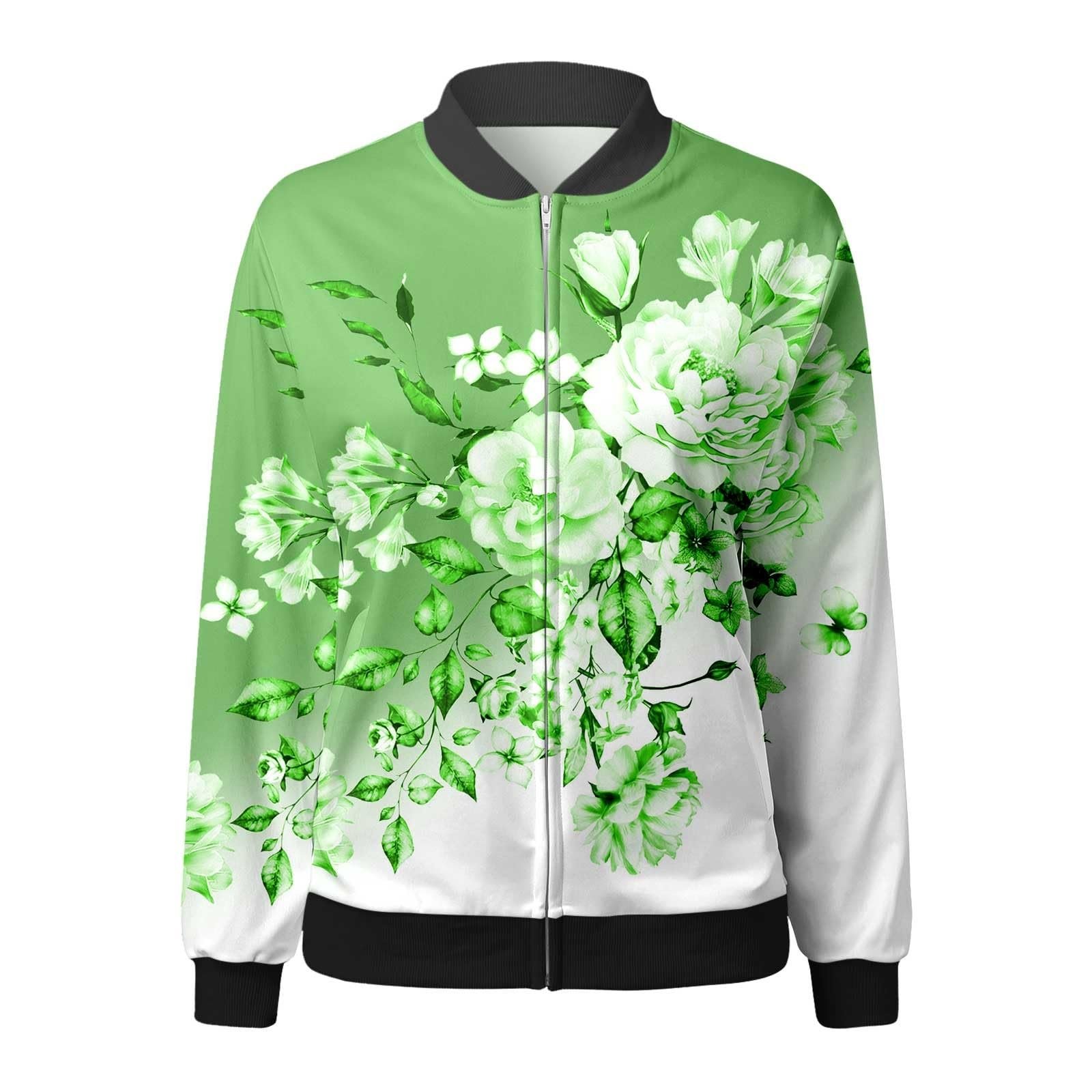 Бомбер Жіночий Короткий на Блискавці Повсякденна Жіноча Куртка, фото №4 Бомбер Жіночий Короткий на Блискавці Повсякденна Жіноча Куртка, фото №4