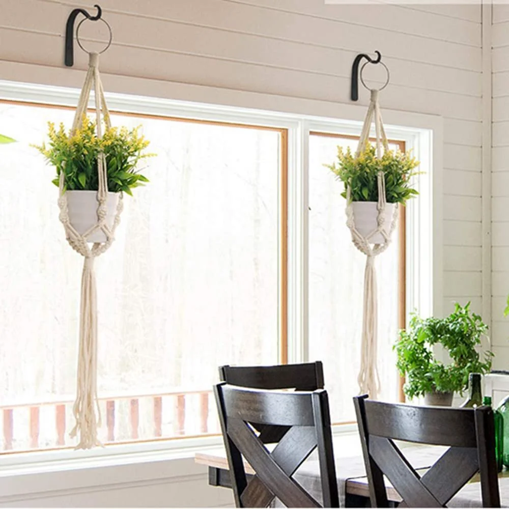 Кронштейны для растений Iron 4 шт. Black, фото №6