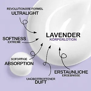 Молочко для тела BIO Luxuriöse beruhigende Моделирующий уход за телом Bio-Lavendel увлажняющий для очень сухой кожи с эфирным маслом 250 мл synthetic.ua - Фото 1