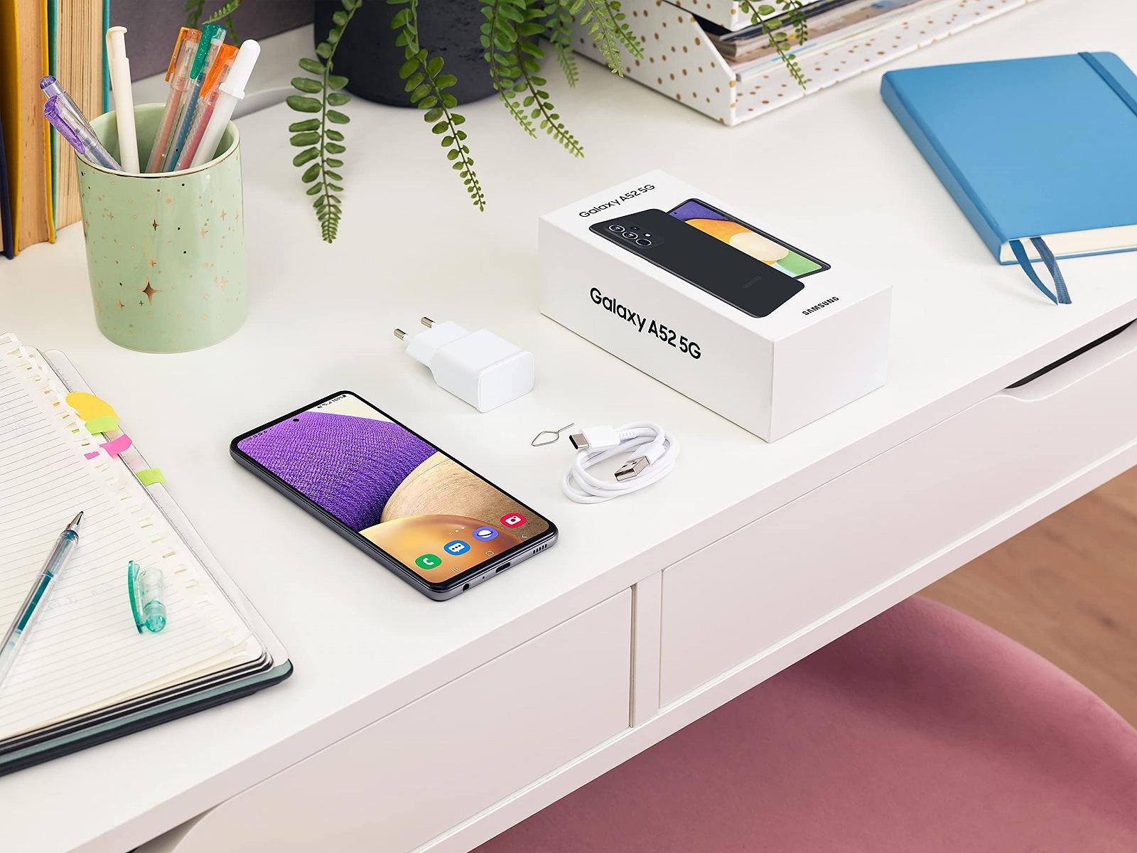 Смартфон Samsung Galaxy A52 5G 128GB A526 Dual SIM Awesome Black, фото №13
