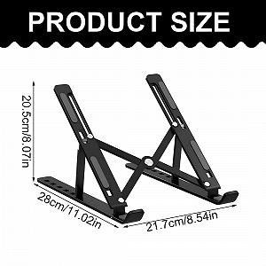 Подставка для ноутбука Регулируемая по высоте Подставка для ноутбука Вентиляционное охлаждение synthetic.ua - Фото 1