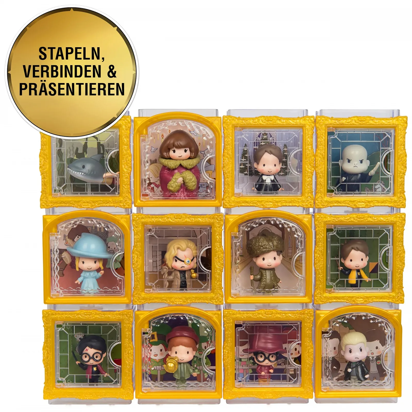 Колекційна фігурка-сюрприз Harry Potter Micro Magical Moments у демонстраційній коробці (The Goblet of Fire) 3,8 см, фото №5