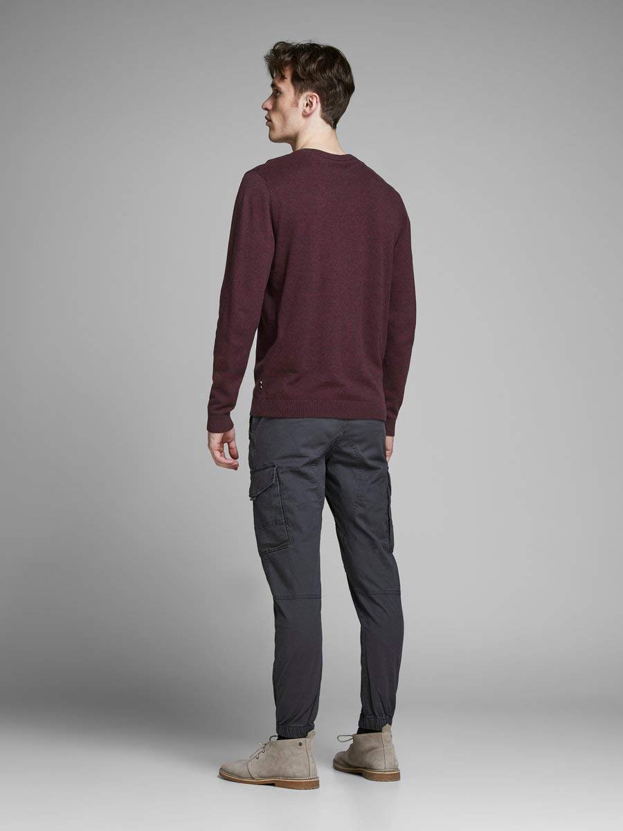 Джемпер з V-подібним вирізом JACK & JONES Чоловічий Трикотажний, фото №5