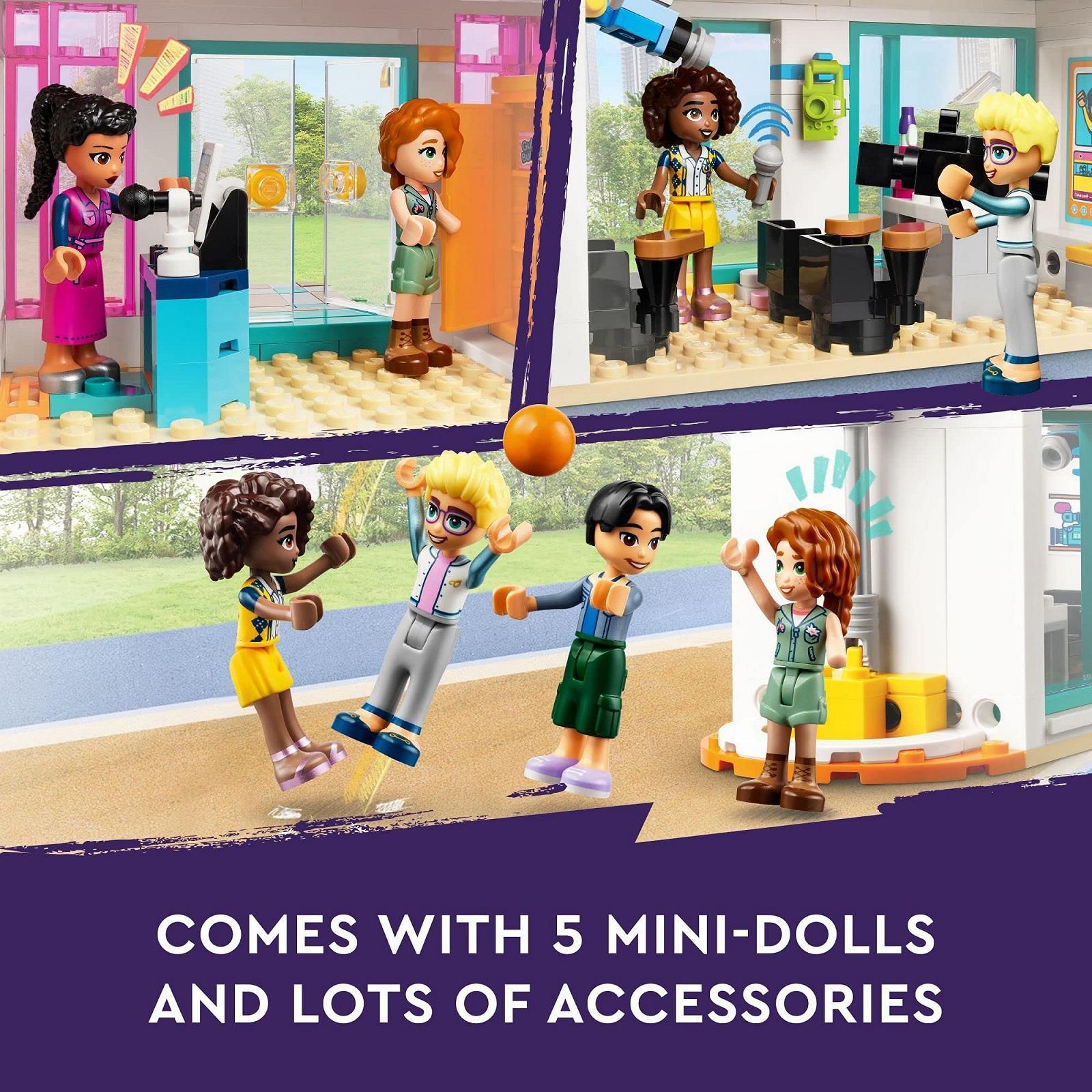 Набор LEGO Friends Heartlake International School 41731 из строительных блоков для детей от 8 лет 985 штук, фото №4