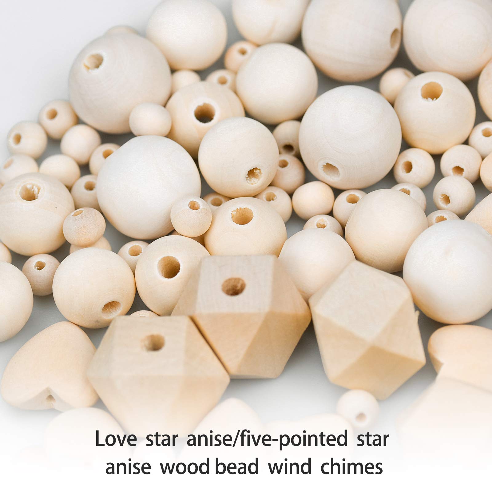 Комплект DIY Handmade Wooden Mobile Wind Chime Bed Bell Kit Natural Craft Wooden Toy Bell, фото №5