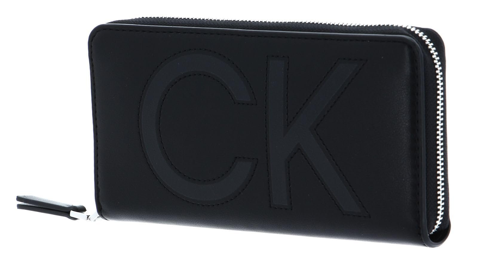 Гаманець Calvin Klein CK Set Zip Around Wallet Large CK Black CK Black, фото №1