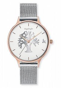 Женские часы Engelsrufer Позолоченные ERWA-TREE02-MS-MR Серебряный - Фото 1
