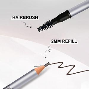 Карандаш для бровей Double Head Eye Pencil Extremely Thin Triangular Eyebrow Pencil synthetic.ua - Фото 1
