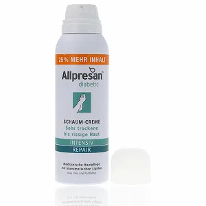 Крем-піна для ніг Allpresan Diabetic Intensive + Repair з сечовиною для сухої шкіри при діабеті 125 мл synthetic.ua - Фото 1