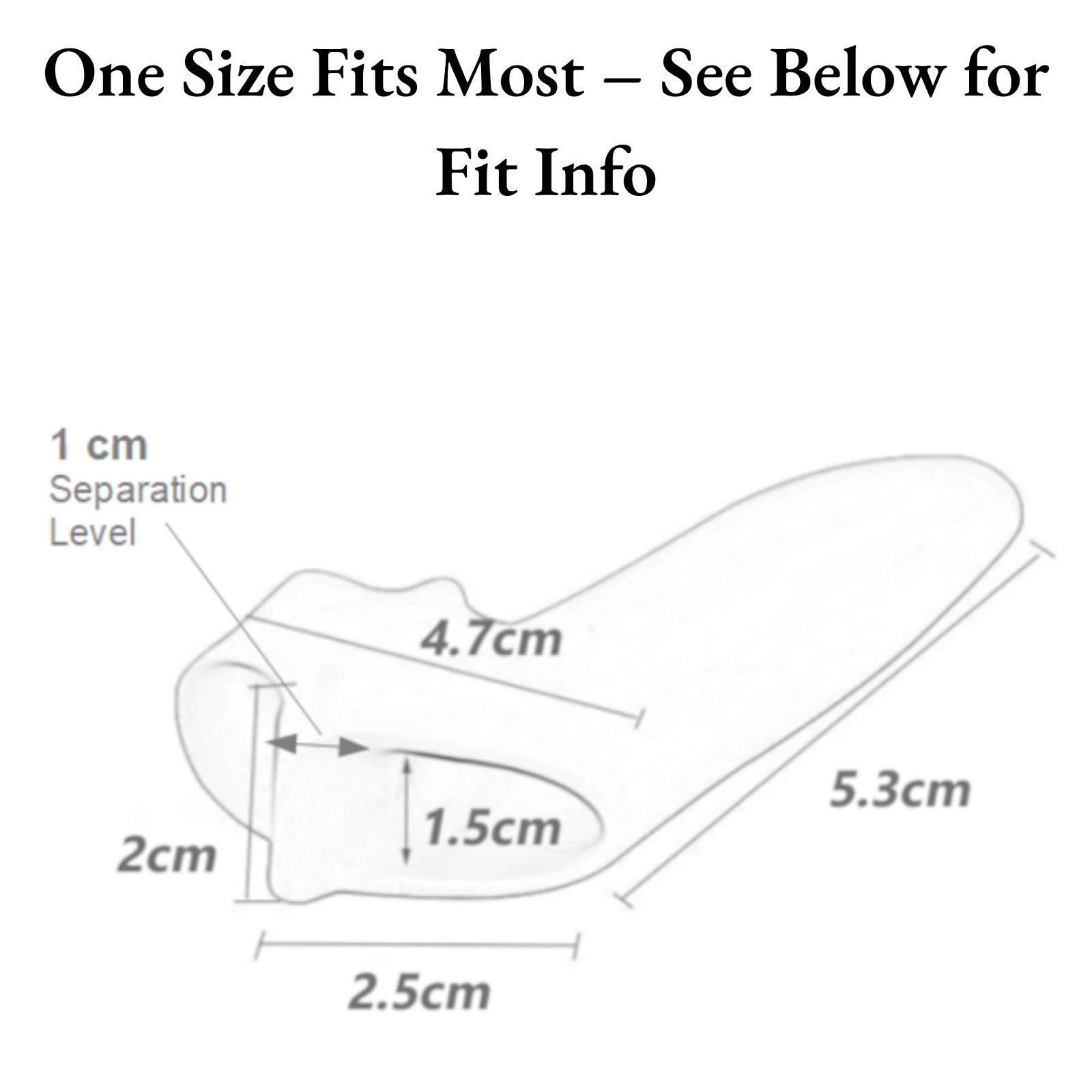 Роздільник для пальців Силіконовий Білий (2 шт.), фото №4 Роздільник для пальців Силіконовий Білий (2 шт.), фото №4