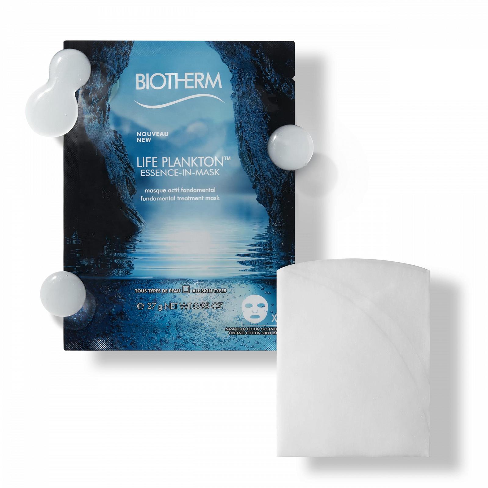 Тканинна маска Biotherm Life Plankton Essence, відновлююча живильна, 1 x 27 г, фото №3