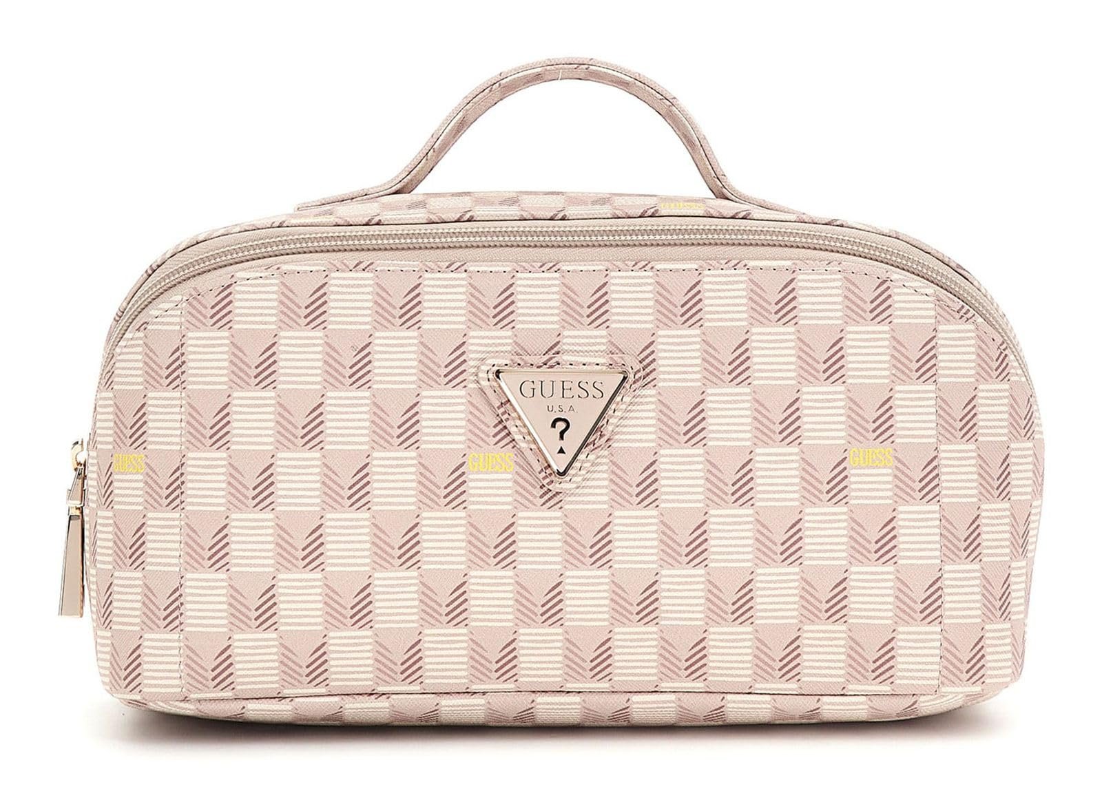 Косметичка GUESS G Wave Large Cosmetic Travel Bag Blush Logo, фото №1 Косметичка GUESS G Wave Large Cosmetic Travel Bag Blush Logo, фото №1