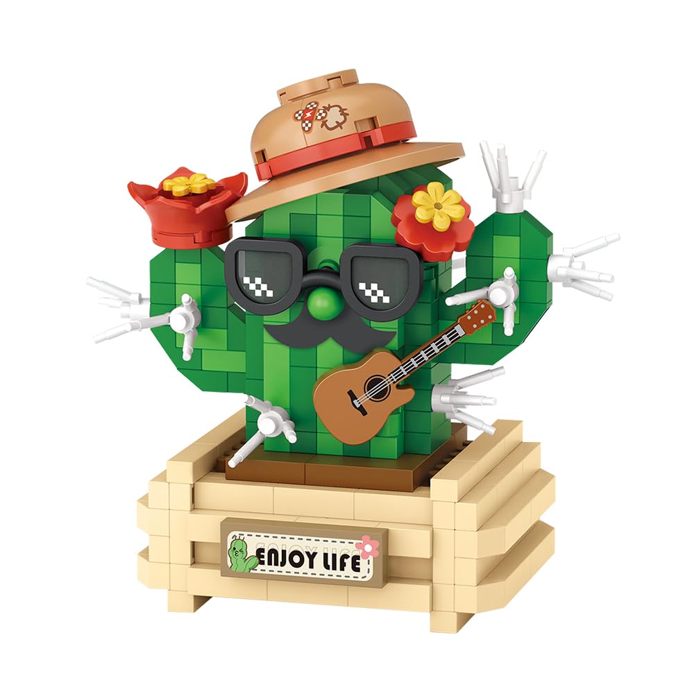 Микро конструктор LOZ 4-в-1 1590 шт домашний декор Bonsai, фото №9