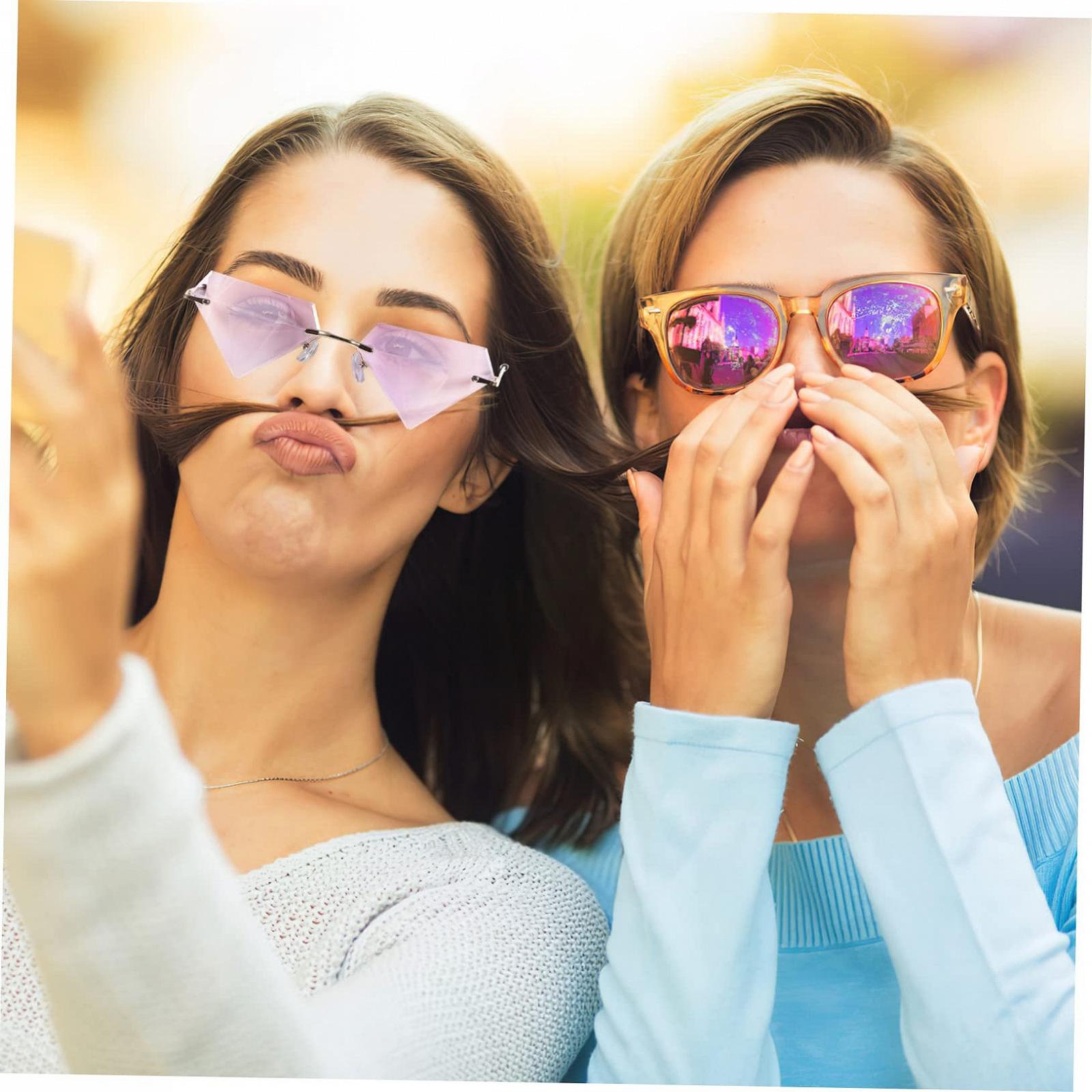 Сонцезахисні окуляри VALICLUD Діамантоподібні Фіолетовий, фото №9