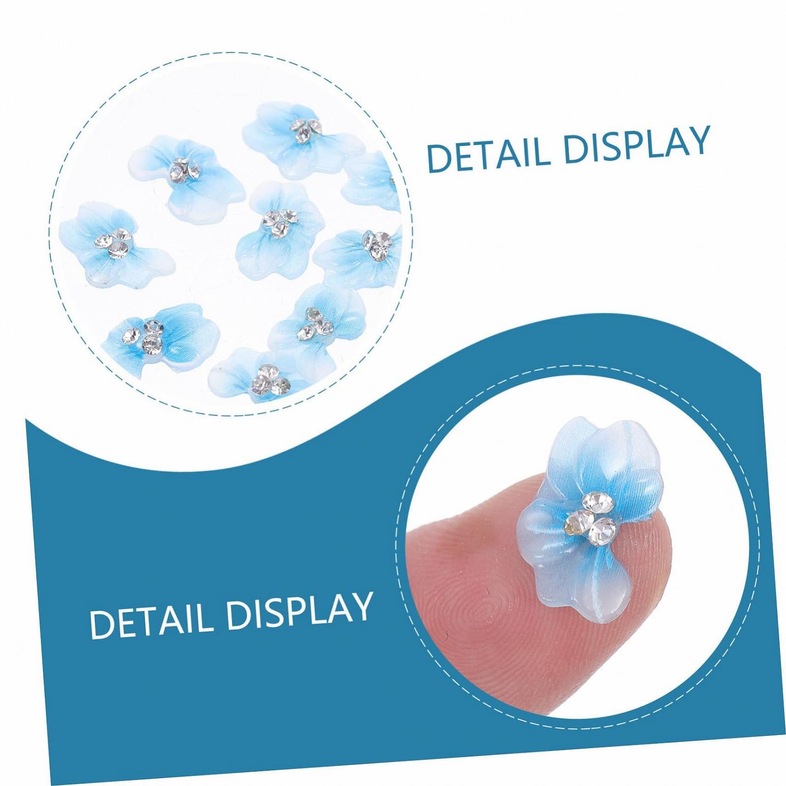 Аксессуары для дизайна ногтей Mikinona, украшения для ногтей, стразы для ногтей, украшения для мобильных телефонов, подвески для ногтей, драгоценные камни для ногтей, смола, 10 шт, фото №4