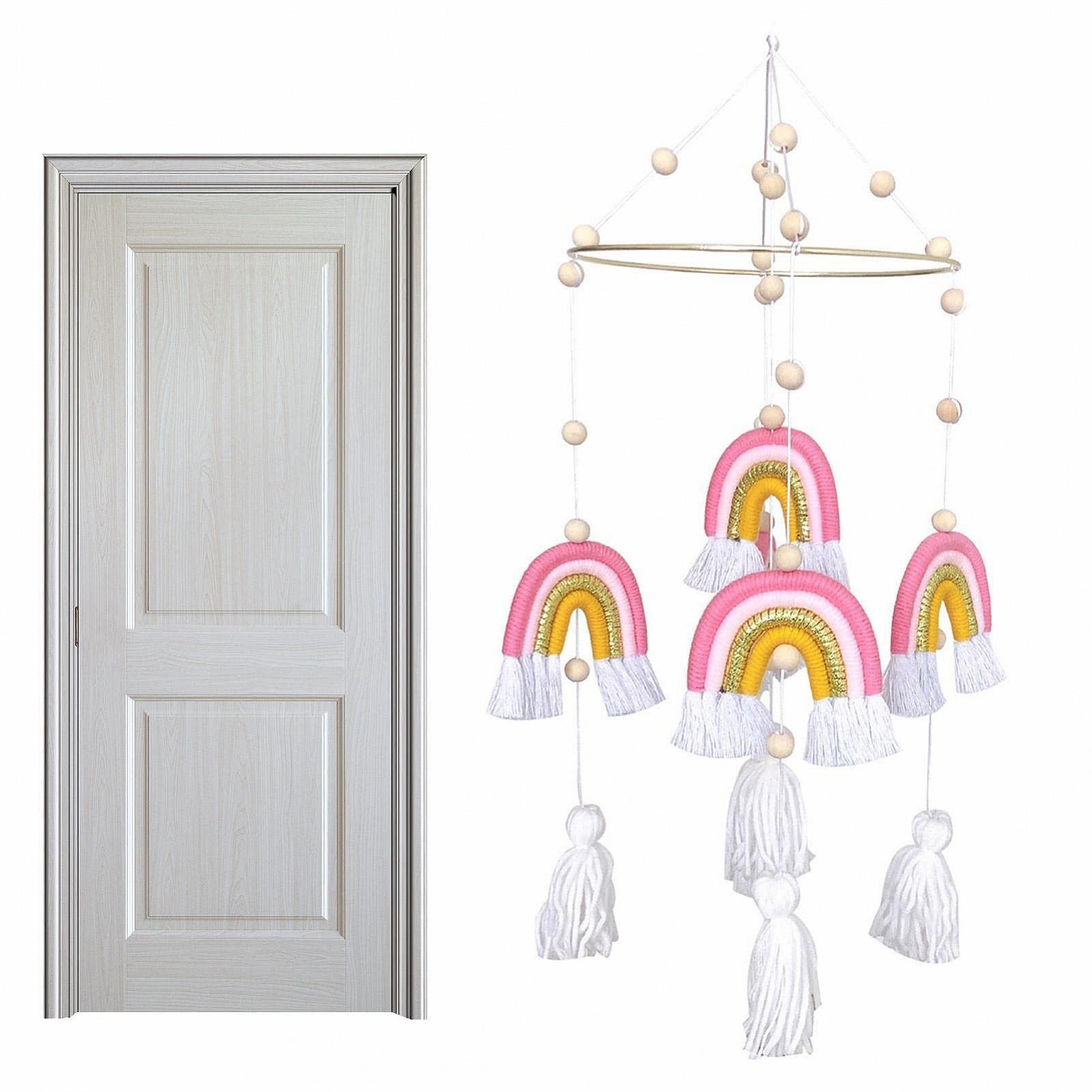 Мобиль Bassinet Mobile Радужная Подвеска Игрушка для Подвешивания Нейтральный Оттенок Макраме Радуга Losoo, фото №6 Мобиль Bassinet Mobile Радужная Подвеска Игрушка для Подвешивания Нейтральный Оттенок Макраме Радуга Losoo, фото №6