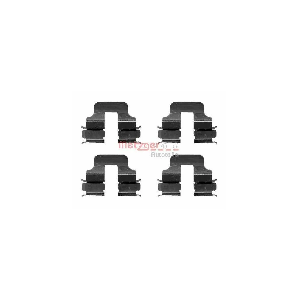 Комплект аксесуарів, гальмівні колодки METZGER 109-1247 GREENPARTS задня вісь, фото №1