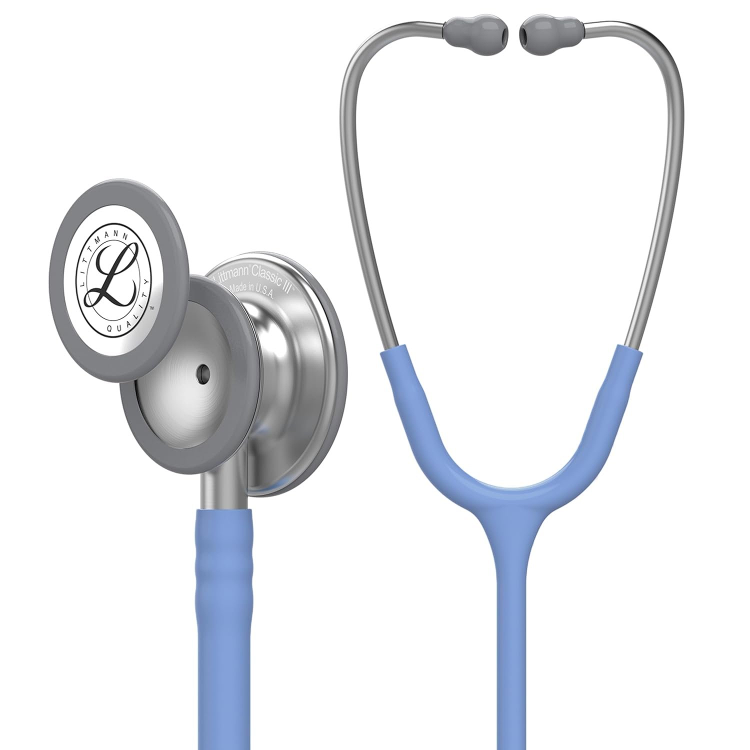 Стетоскоп 3M Littmann Classic III 69 см Голубой, фото №1