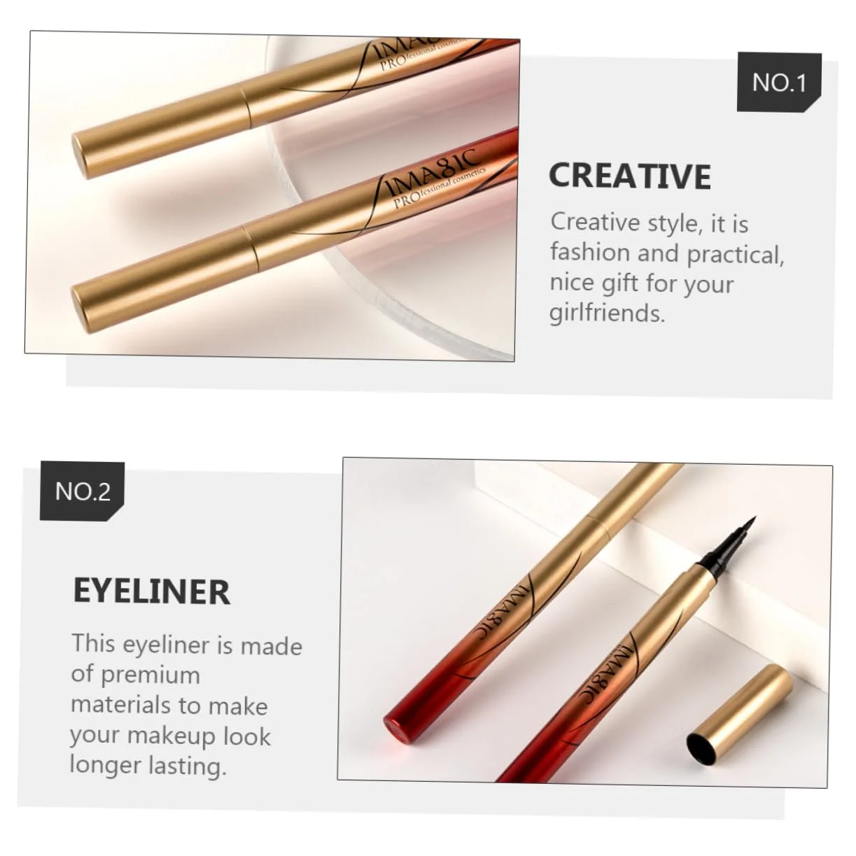 Підводка для очей Angoily Рідка Водостійка, фото №6