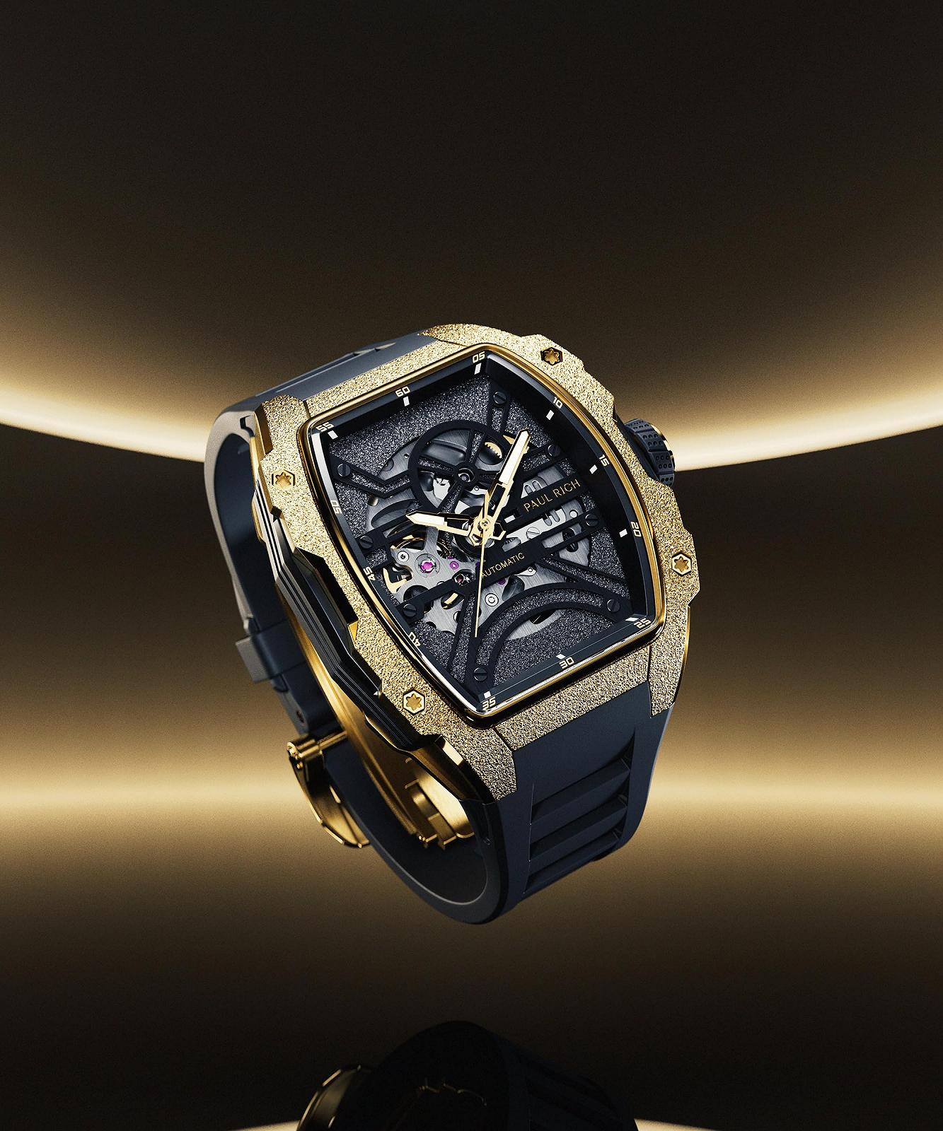 Часы Paul Rich Astro Skeleton Automatic Золотой, фото №6