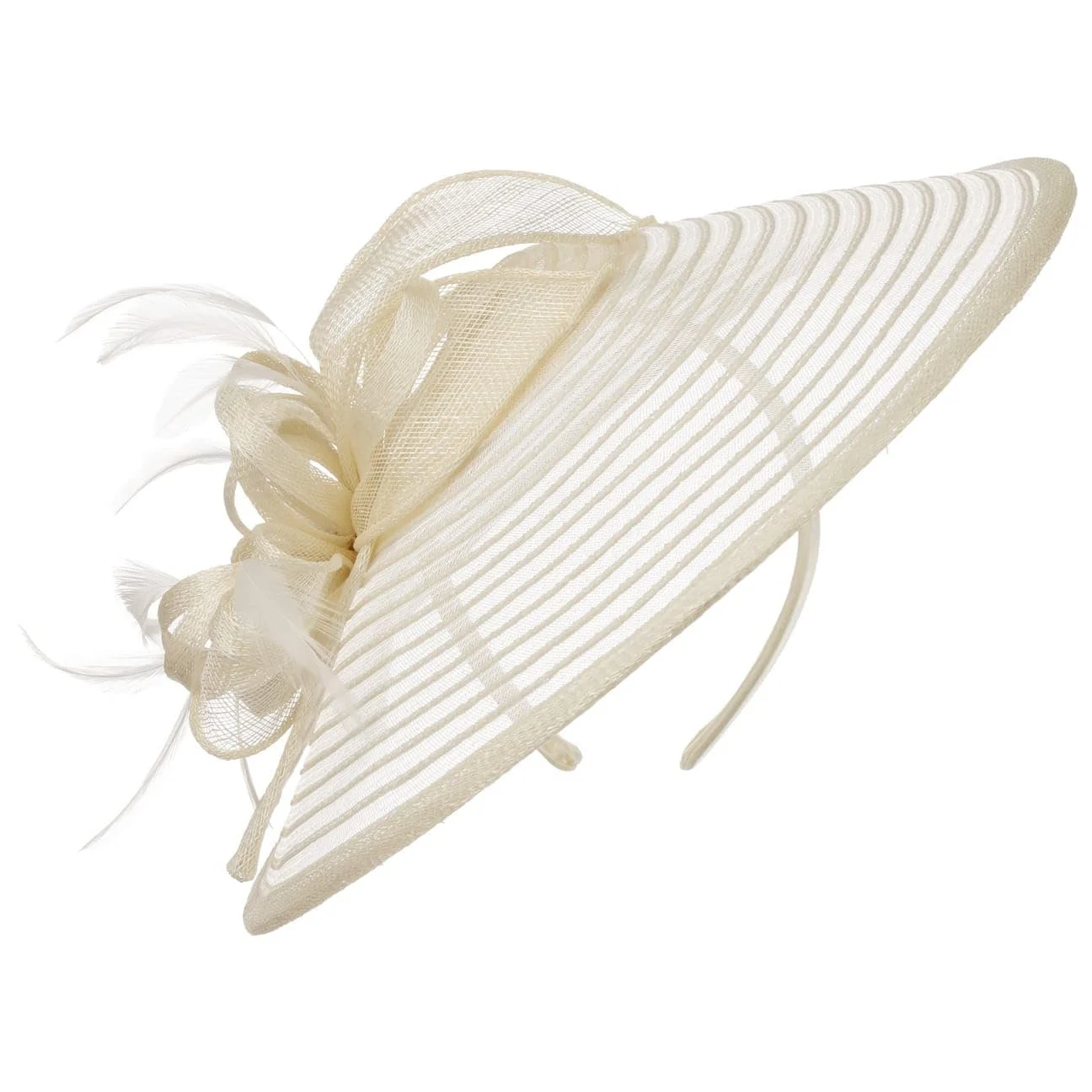 Обруч на голову Seeberger Crinol Fascinator with Feathers, фото №1