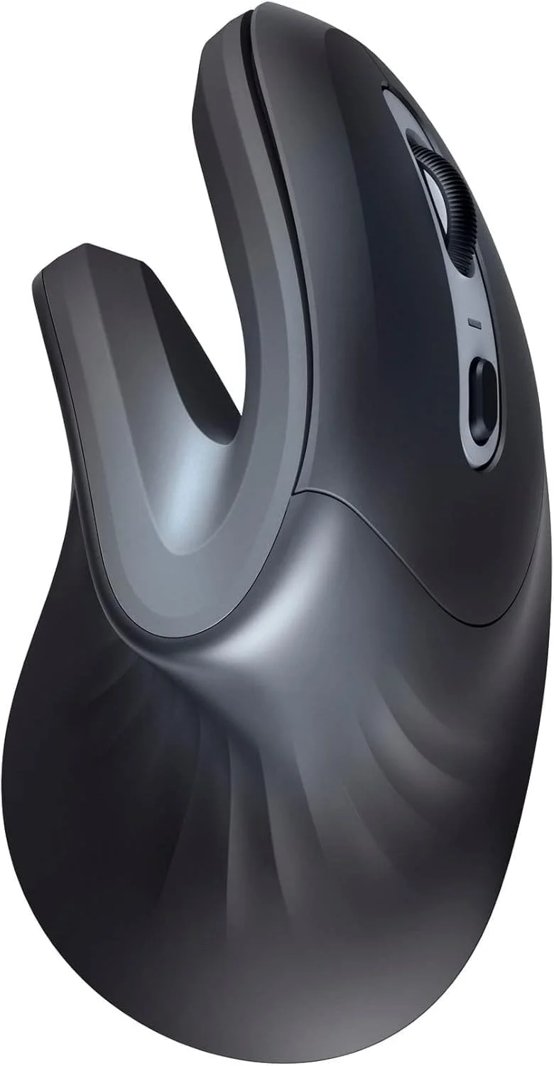 Беспроводная мышка Trust Verro Ergonomic 1600 DPI Черная, фото №1