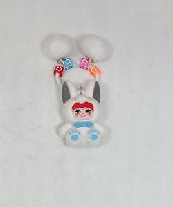 Брелок Вакуку Wakuku фигурка игрушка для ключей, рюкзака, сумки белый 5 см synthetic.ua - Фото 1