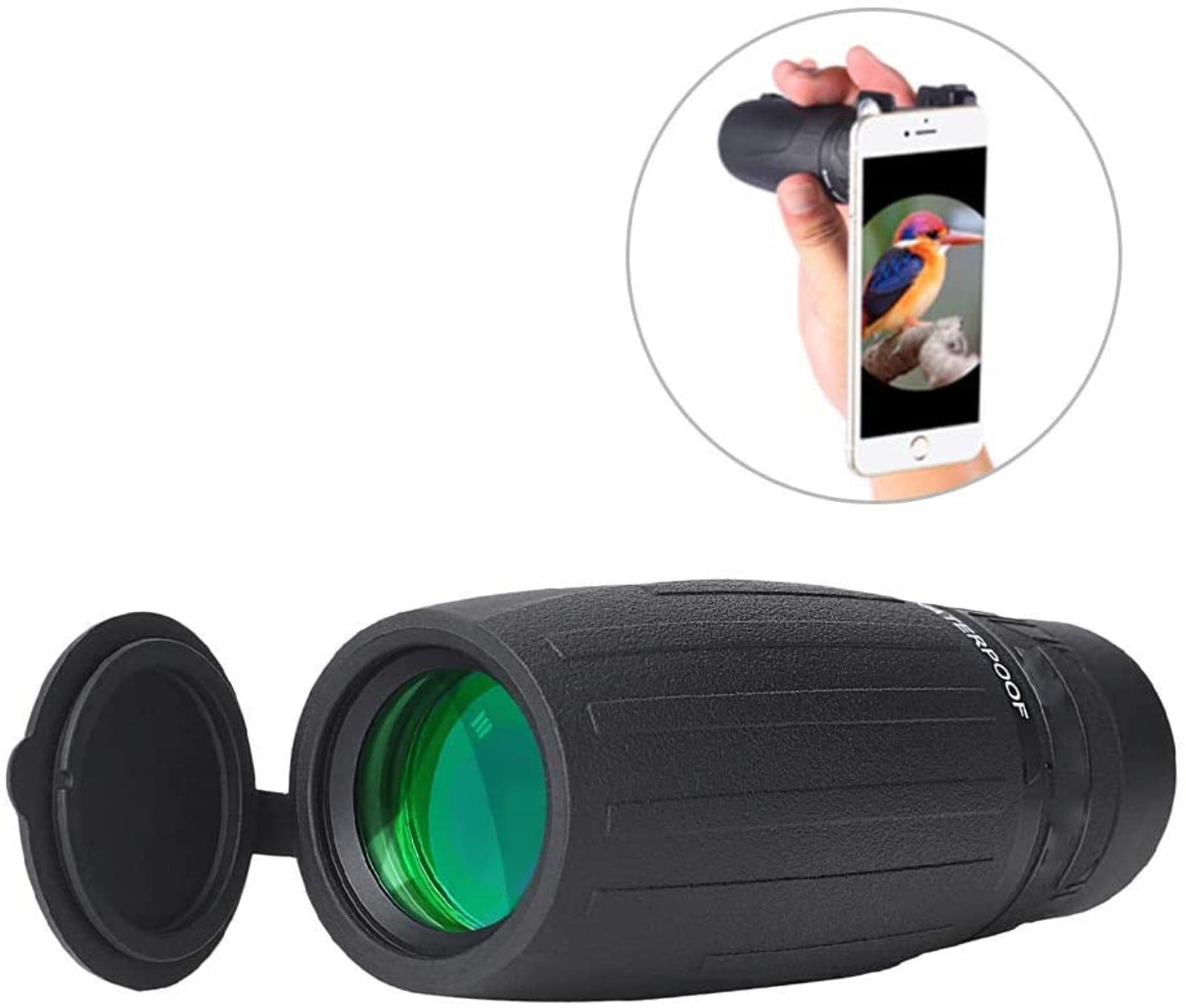 Monokulyar QHYTL 8X25 Weitwinkel-Optik wasserdichte Bak4-Optik, фото №3