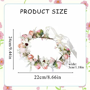 Вінок для волосся Квітковий synthetic.ua - Фото 1