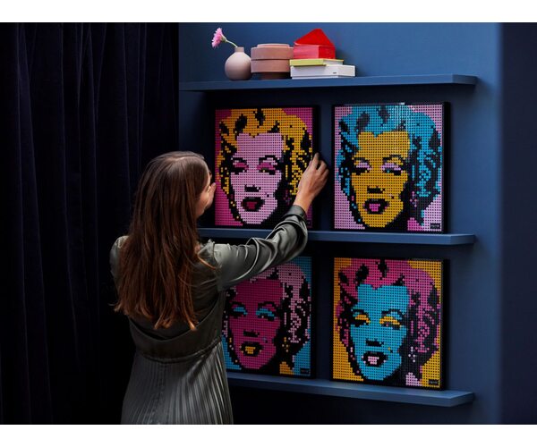 Конструктор LEGO Art Мэрилин Монро Энди Уорхола 31197, фото №8 Конструктор LEGO Art Мэрилин Монро Энди Уорхола 31197, фото №8