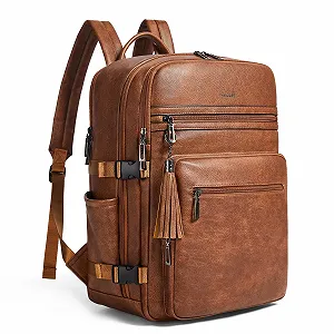 Рюкзак для ноутбука Shrrie Women's 16" з PU-шкіри водостійкий - Фото 1