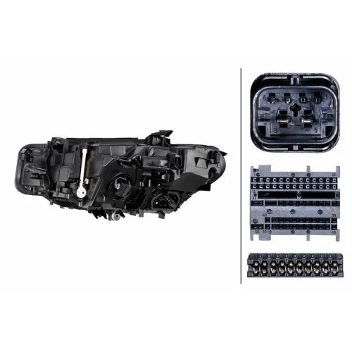 Фара головного света HELLA 1EX 016 808-621 для BMW правая, фото №2