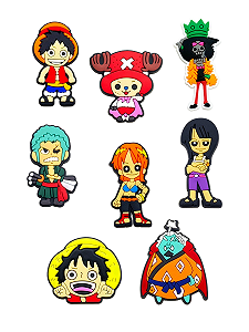 Джибітси Ван пис Великий куш One Piece Jibbitz 8 шт аксесуари крокс прикраса Dz_142_3 - Фото 1