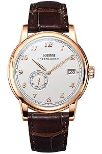 Часы Lobinni Ultra Thin Mechanical Automatic Для мужчин Водонепроницаемые Наручные Стильные Модные Деловые - Фото 1