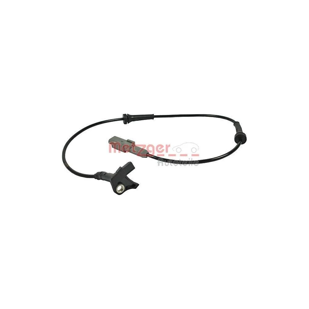 Датчик частоти обертання колеса METZGER 0900207 GREENPARTS для CITROËN/PEUGEOT передній міст, фото №1