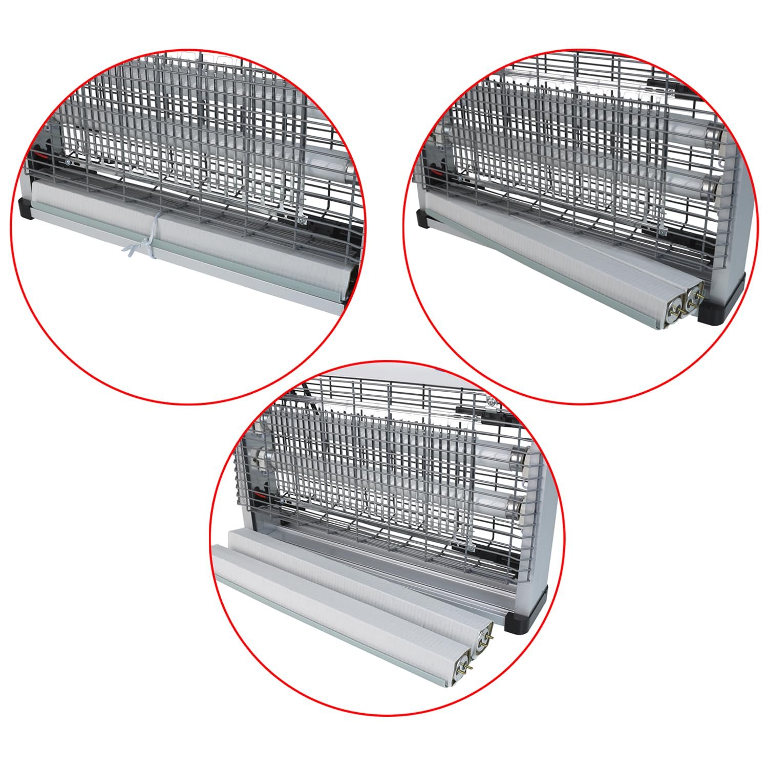УФ-знищувач комах Yatek 20W (2 x 10W) 100 кв. м., фото №4